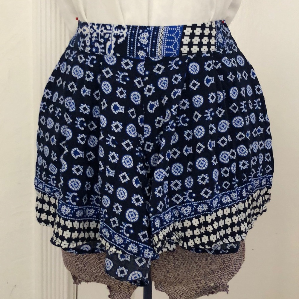 Kids “angel blue “ flirty  shorts/skirt style